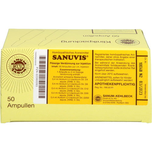 Sanuvis (50X2 ml)