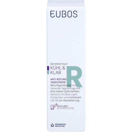Eubos Køl & Klar Anti-Rødme Dagcreme SPF 20 (40 ml)