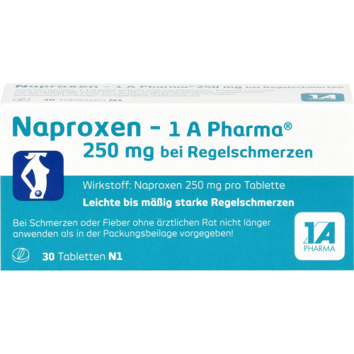 Naproxen 1A Pharma 250 mg (30 stk.)