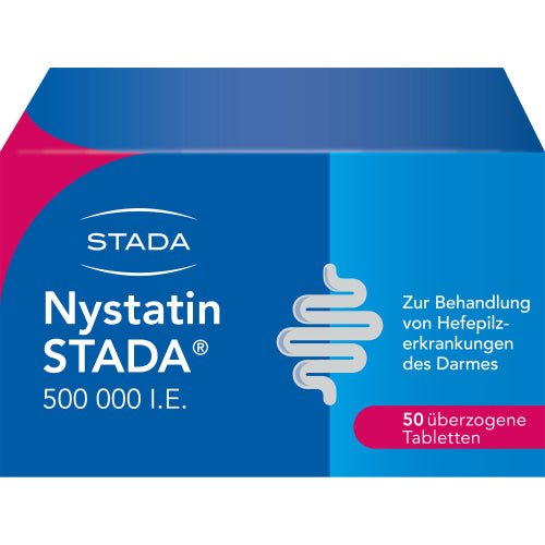 Nystatin Stada 500.000 I.E. überzogene Tabletten (50 Stück)