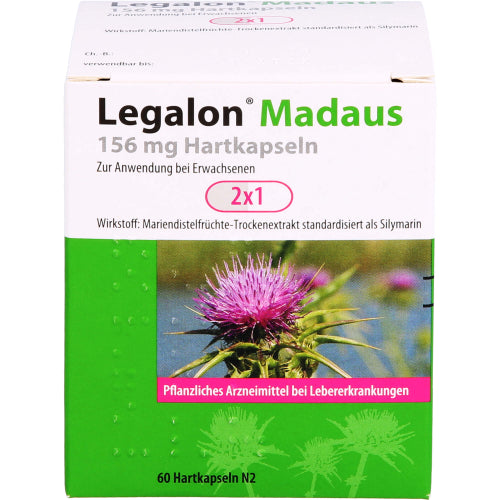 Legalon Madaus 156 mg (60 stk.)