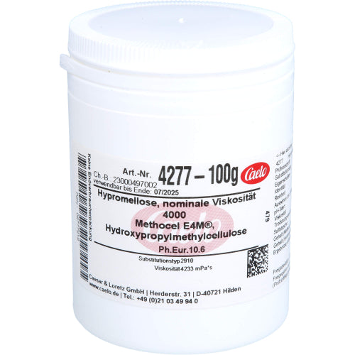 Hypromellose 4000 Natr E4M (100 g)