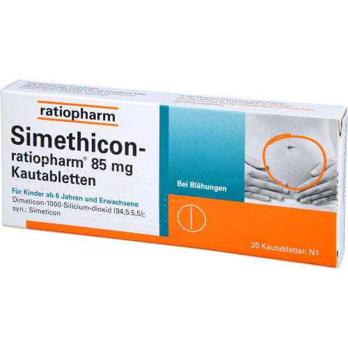 Simethicon Ratio 85mg KTA (20 St.)