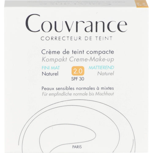 Avene Couvrance Kompakt Creme-Make-up Matt.Nat. 2.0 (10 g)