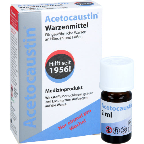 Acetocaustin opløsning (2 ml)
