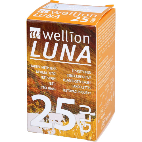 Wellion Luna Blutzuckermessstreifen (25 Stk.)