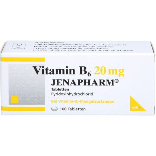Vitamin B 6 20mg Jenapharm (100 St.)
