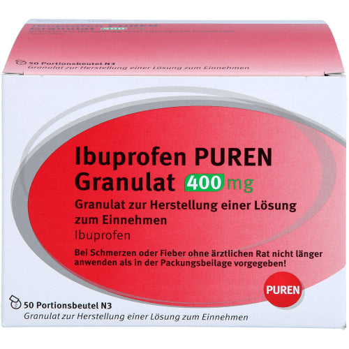 Ibuprofen Puren 400 mg (50 stk.)