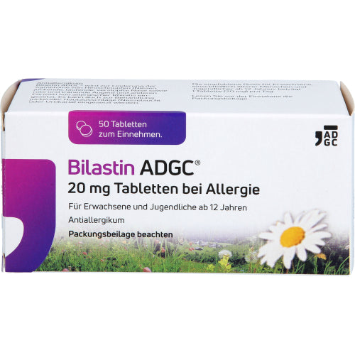 Bilastin Adgc 20 mg TAB (50 stk.)