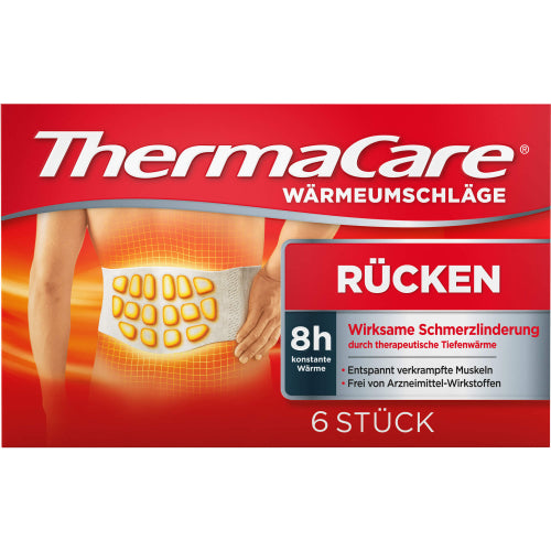 Thermacare Rückenwickel S-XL (6 Stück)