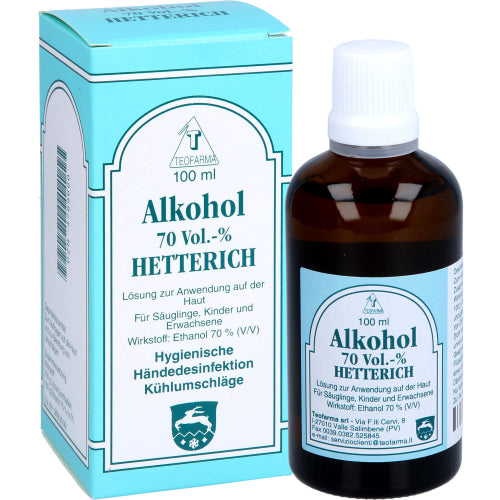 Alkohol 70 VOL % Hetterich (100 ml)