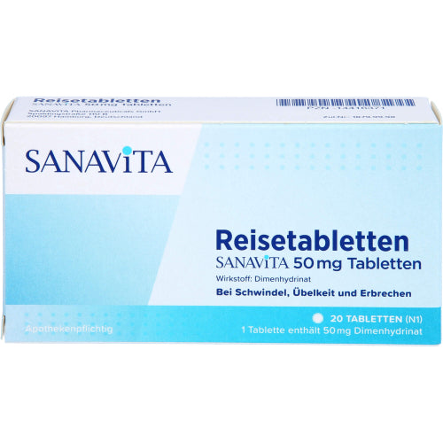 Reisetabletten Sanavita 50 (20 Stk.)