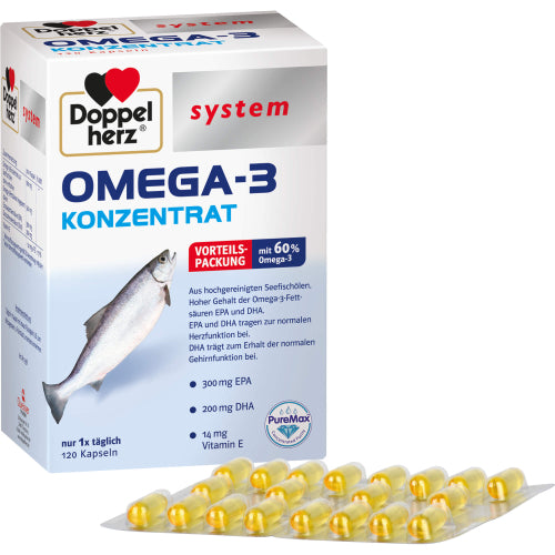 Doppelherz Omega-3 Konzentrat SYS (120 Stk.)