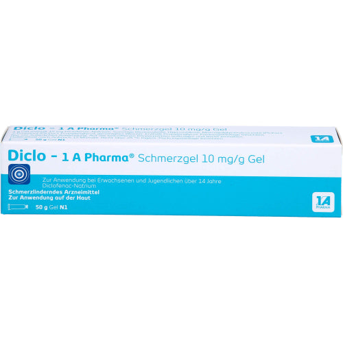 Diclo 1A smertegel 10 mg/G (50 g)