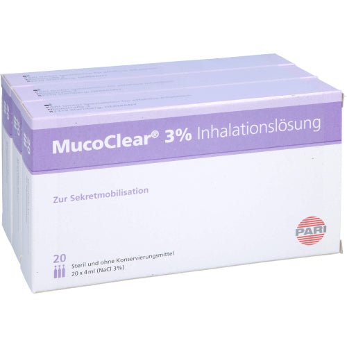 Mucoclear 3% NaCl Inhal LSG (60X4 ml)