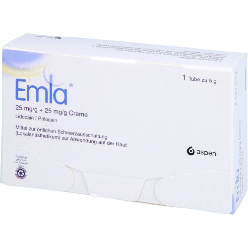 Emla 25+25mg/G +2TEGAD PFL (5 g)