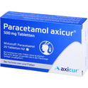 Paracetamol Axicur 500mg (20 stk.)