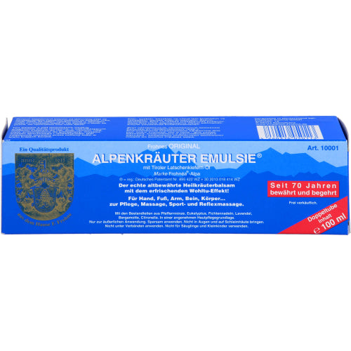Alpenkräuter Emulsion (100 ml)