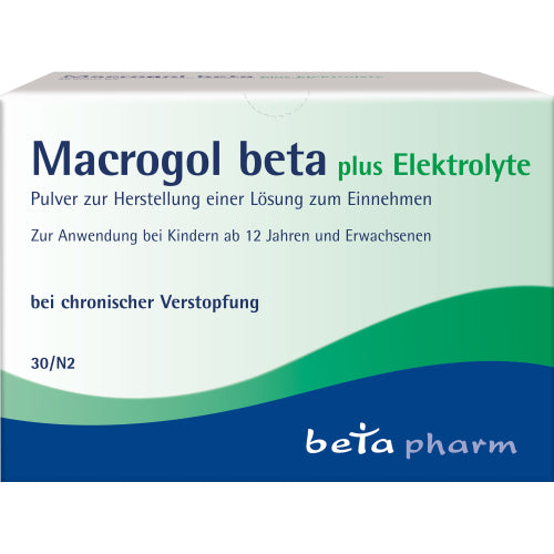 Macrogol Beta Plus Elektrolyte Pulver zur Herstellung einer Lösung zum Einnehmen (30 St.)