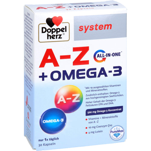 Doppelherz A-Z + Omega-3 All In One System (30 St.)
