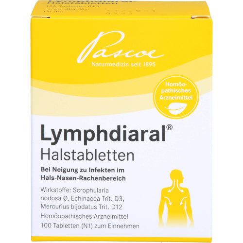 Lymphdiaral Halstabletter (100 stk.ück)