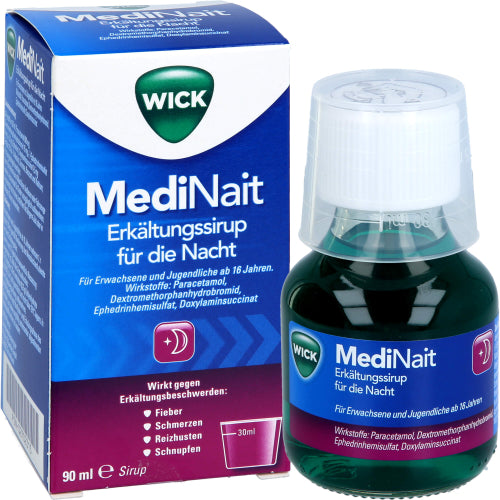Wick Medinait Forkølelsesmiddel (90 ml)
