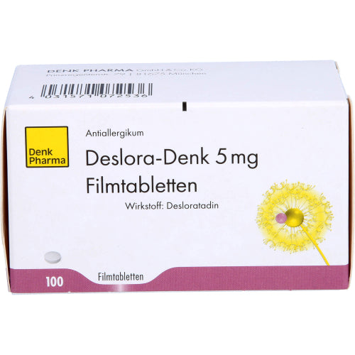 Deslora Denk 5 mg filmovertrukne tabletter (100 stk.)