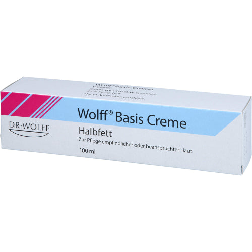 Wolff Basis Creme Halbfett (100 ml)