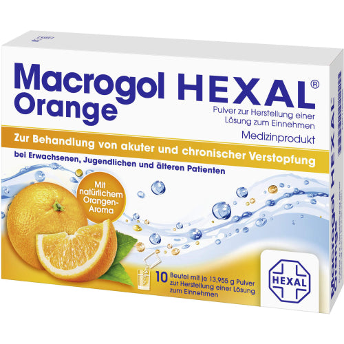 Macrogol Hexal Orange (10 Stk.)