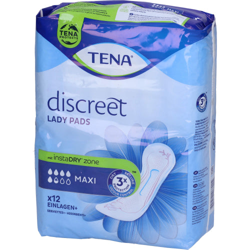 Tena Lady Discreet Maxi Inkontinenzeinlagen (12x12 Stück)