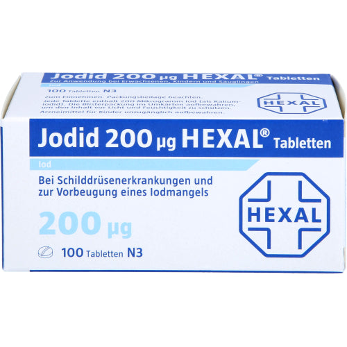 Jodid 200 Hexal (100 stk.)