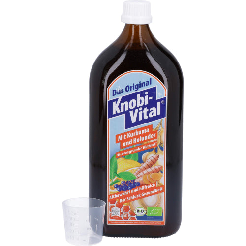 Knobivital Gurkemeje Hyldebær (960 ml)