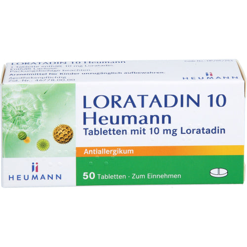 Loratadin 10 Heumann (50 stk.ück)