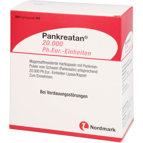 Pankreatan 20.000 Ph.Eur.-Einheiten (200 stk.ück)