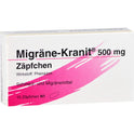 Migraene Kranit 500 mg Ztab (10 stk.)