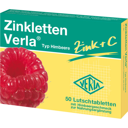 Zinkletten Verla Himbeere (50 St.)