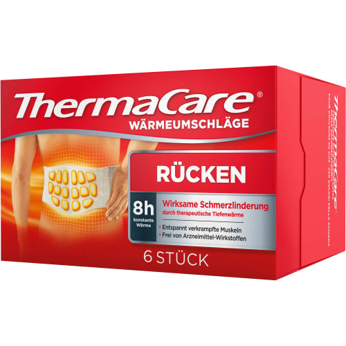 Thermacare Rückenwickel S-XL (6 Stück)