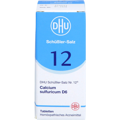 Biochemie 12 Calc Sulf D 6 (80 Stk.)