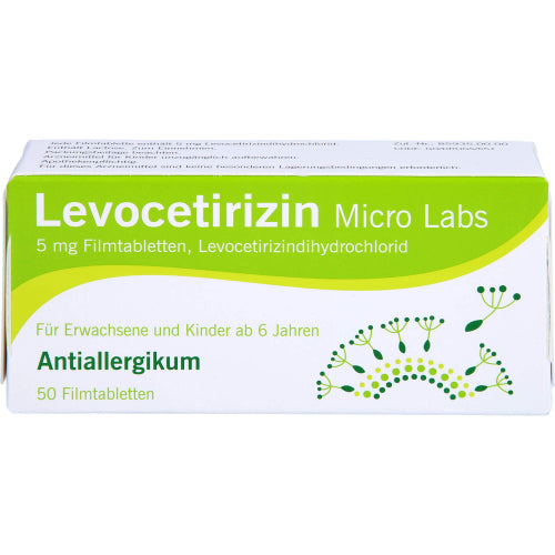 Levocetirizin Micro 5mg FT (50 stk.)