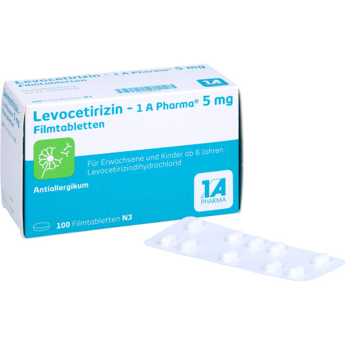 Levocetirizin 1A 5mg FTA (100 stk.)