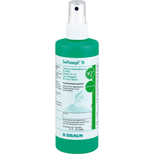 Softasept N Farblos Sprühflasche (250 ml)