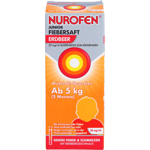Nurofen JUN FS Jordbær 20 (100 ml)