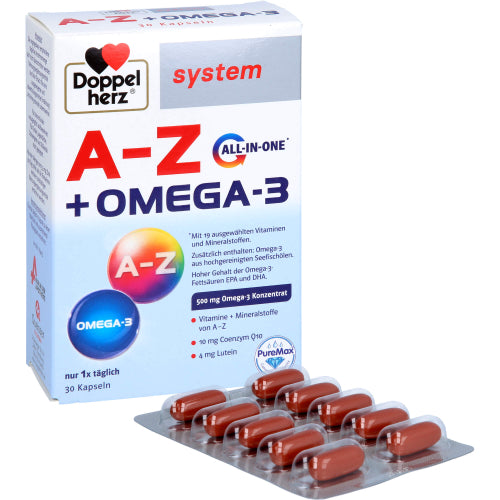 Doppelherz A-Z + Omega-3 All In One System (30 St.)