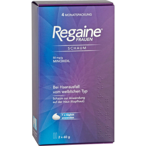 Regaine Kvinder SCH 50mg/G (2X60 g)