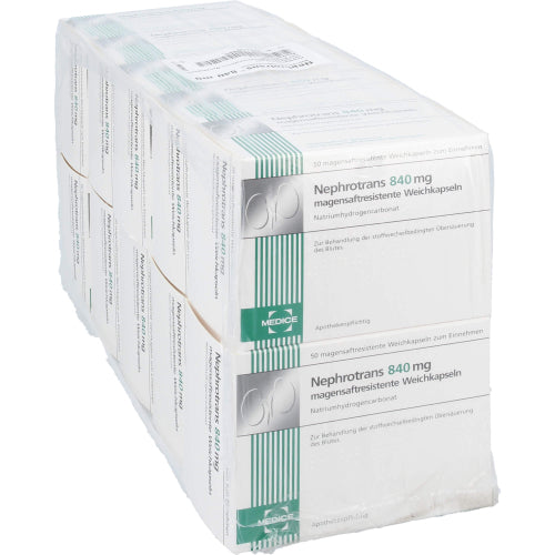 Nephrotrans 840 mg bløde kapsler (500 stk.ück)