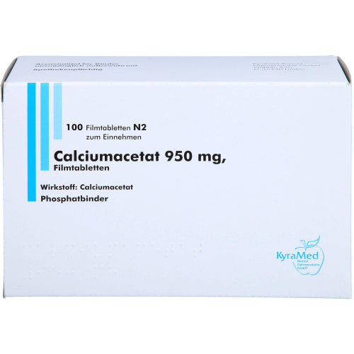 Calciumacetat 950 mg (100 stk.ück)