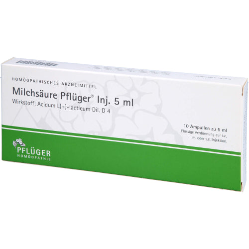 Milchsäurepulver Pflüger 5ml (10 Stk.)