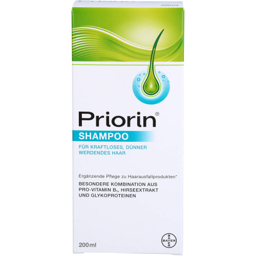 Priorin Shampoo F. Kraftløst.Tyndere Blivende Hår (200 ml)