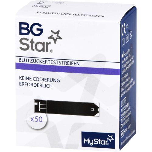 Bgstar Teststreifen (50 St.)