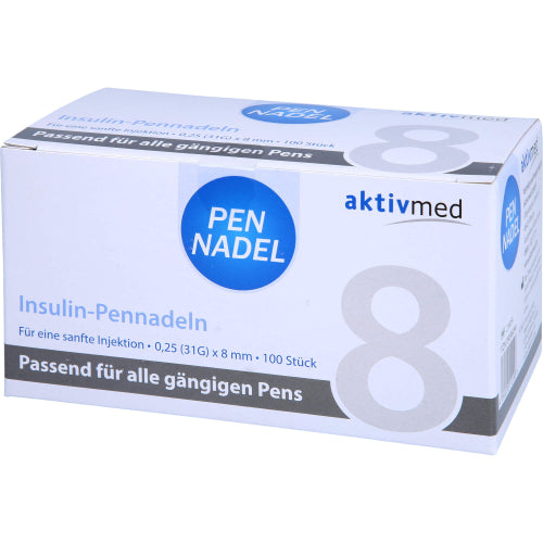 Pennadel Universal 8 Kanülen 0.26x8mm (100 stk.ück)